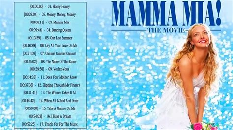 Mamma Mia Soundtrack Sszes Zene Youtube