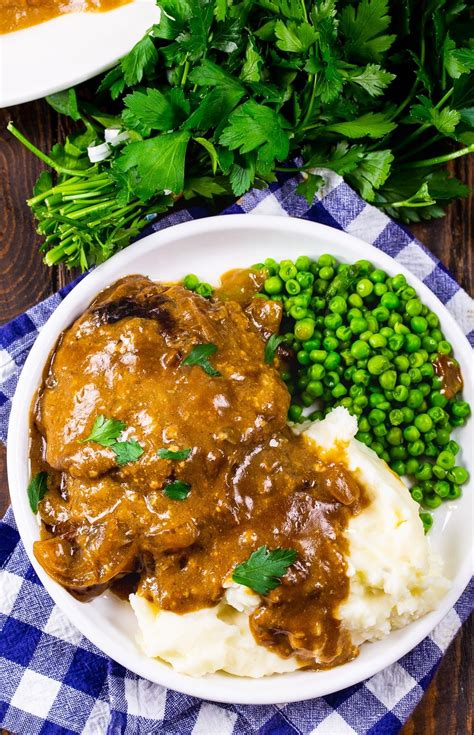 Crock Pot Cubed Steak With Gravy Spicy Southern Kitchen