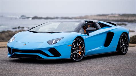 2017 Lamborghini Aventador S Roadster Fond Décran Hd Arrière Plan