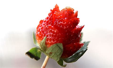 How To Make Easy Rose Strawberries Recipe Cart