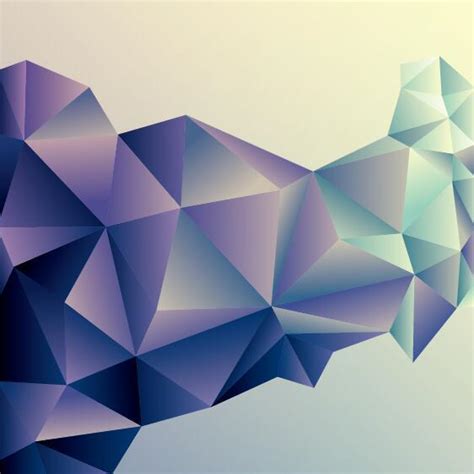Geometric Polygons Abstract Background Vectors Material 06 Welovesolo