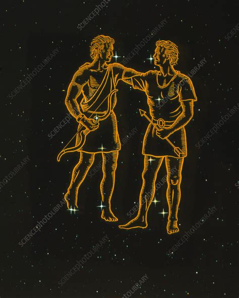 Gemini The Twins Composite Artwork And Photo Stock Image R5500116