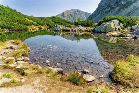 Lakes Rohacske Pleso In West Tatras Slovakia Editorial Photo Image