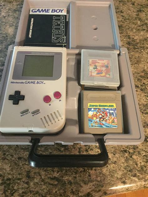 My First Ever Game Boy Dmg 01 With Super Mario Land Got It For My