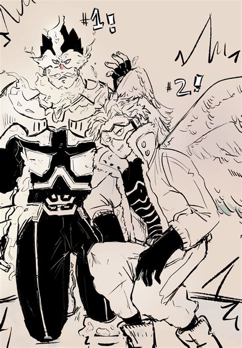 Endeavor X Hawks Boku No Hero Academia Hawks Boku No Hero Academia