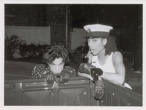 Prince And Cat Glover 1988 Lovesexy Era Original Vintage Photograph