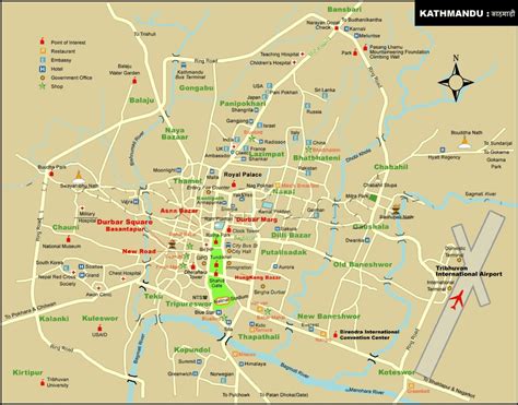 kathmandu travel maps tourist map guide in kathmandu images and photos finder