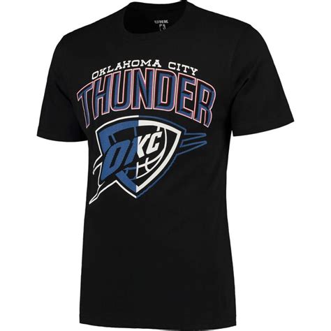 Mens Oklahoma City Thunder Unk Black Evolution T Shirt Nba Store