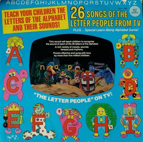 26 Songs Of The Letter People From Tv Letter People Wiki Fandom
