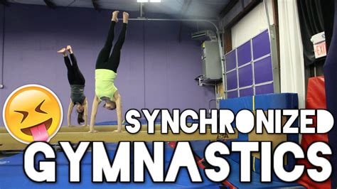 Synchronized Gymnastics And Cheer Youtube