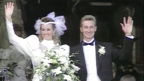From 1988 Wayne Gretzky Marries Janet Jones In Edmonton Cbc Archives