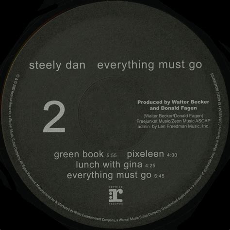 Steely Dan Everything Must Go German Press Vinyl Album