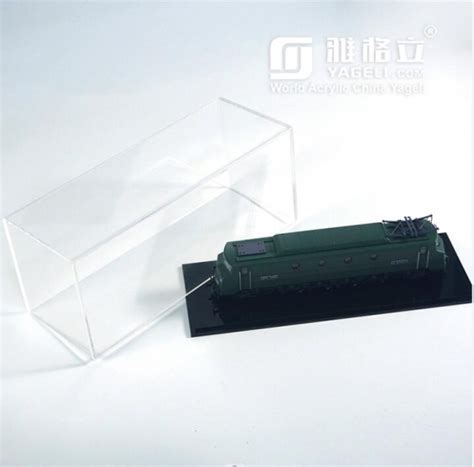 Factory Price Model Train Acrylic Display Cases