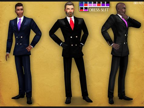Bruxel Dress Suit Sims4cc Dress Suits Sims 4 Male Clothes Royal