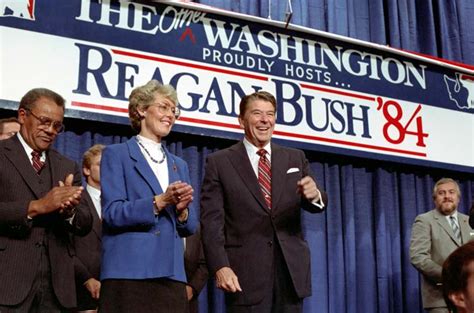 1984 Election Campaign Ronald Reagan