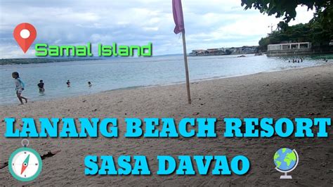lanang beach resort davao city mindanaoblogger youtube