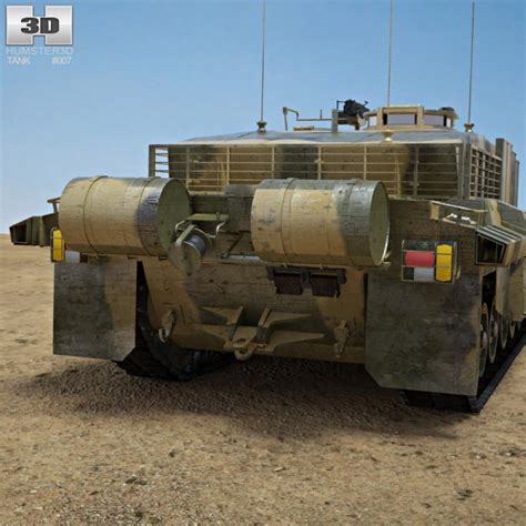 Challenger 2 3d Model 149 Max 3ds Obj Ma Lwo Fbx C4d Free3d