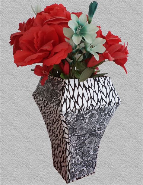 Voilà Vase 3d Fabric Vase Pattern And Tutorial