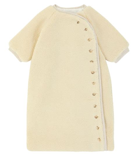 Bonpoint Baby Faux Shearling Coverall Dress Mytheresa