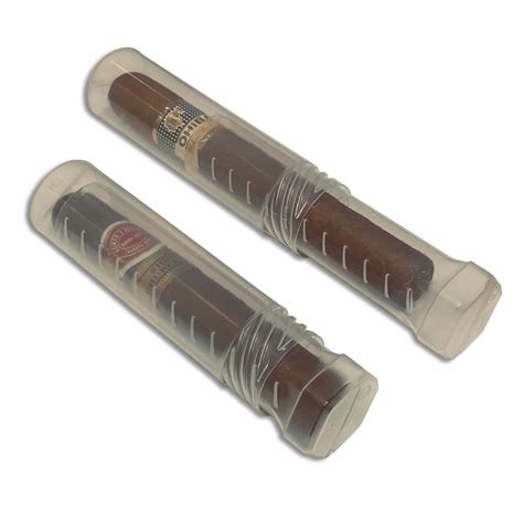 Telescopic Plastic Cigar Tube Ring Gauge 52 Single Cigars Unlimited