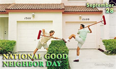 National Good Neighbor Day Celebratedobserved On September 28 2022 ⋆