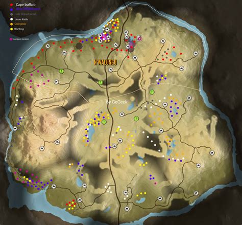 32 The Hunter Call Of The Wild Map Maps Database Source
