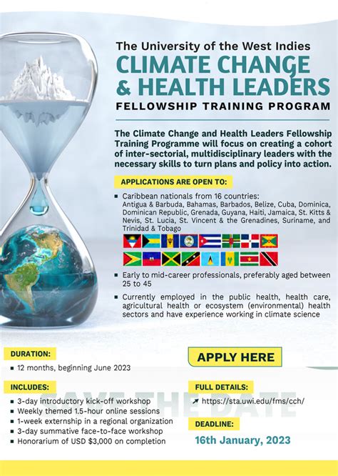 Climate Change And Health Leaders Fellowship Training Program