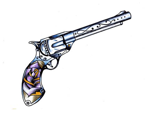 Six Shooter Drawing Free Download On Clipartmag