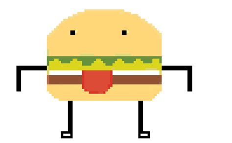 Cheeseburger Pixel Art Maker