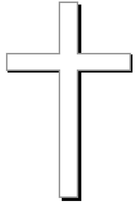 Crucifix Cross Outline Png Men Periodis