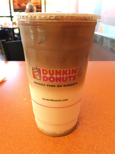 The shots contain no sugar, while the swirls fall on the. Dunkin Donuts Iced Snickerdoodle Macchiato Review - Fast ...