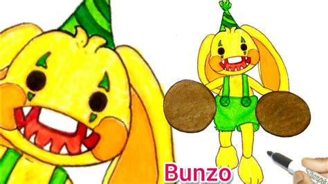 Poppy Playtime Chapter 2 Bunzo Bunny Jumpscare How To Draw Bunzo From Poppy Playtime Game