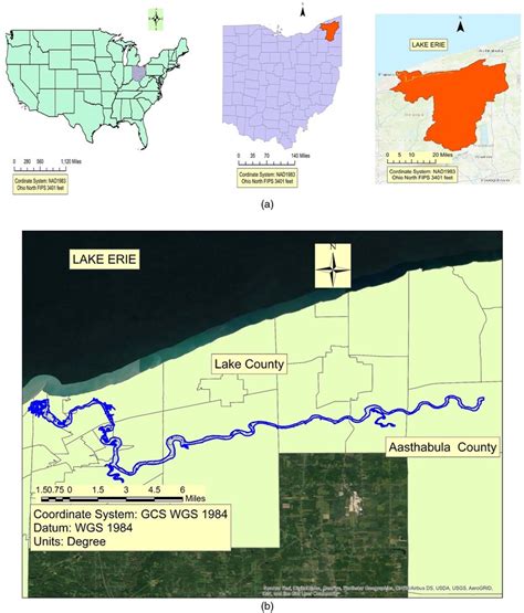 A Grand River Watershed Boundary Map Data From The United States