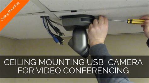 Enlarge any part of the image and pan it by using the arrow keys. Ceiling Mounting USB Video Conferencing Cameras - YouTube