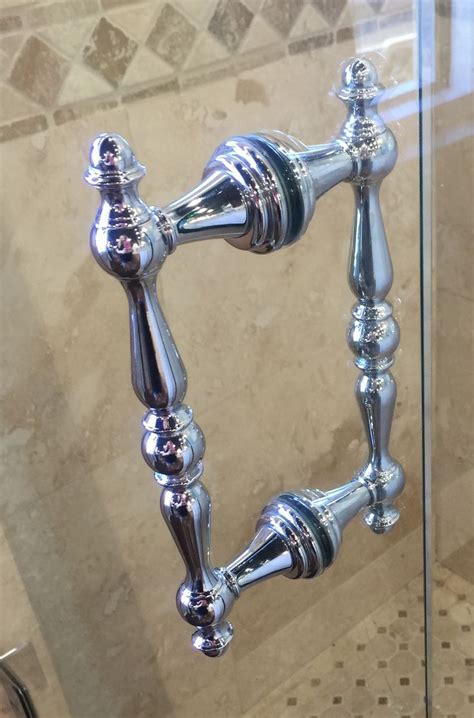 Maybe you would like to learn more about one of these? Symphony shower door handle, 6" through clear 3/8" glass ...