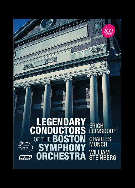 Boston Symphony Orchestra Legendary Conductors Dvd Opus3a
