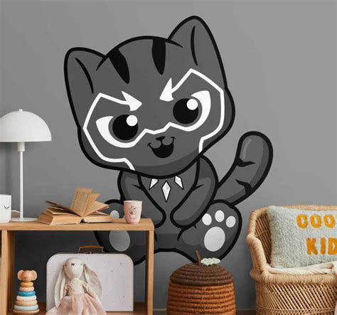 Kids Panther Wall Sticker Tenstickers