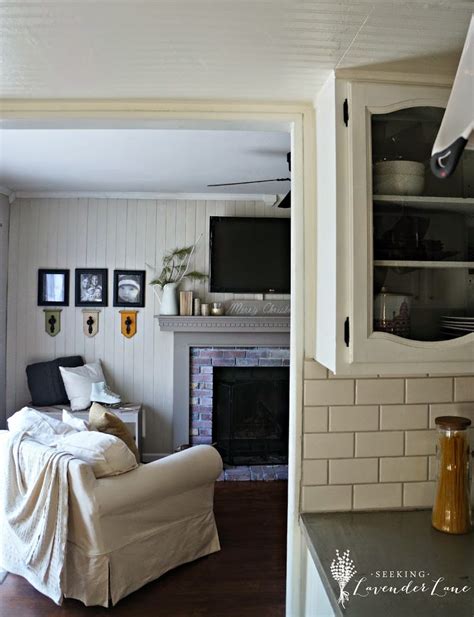 The new trim also looks so much more substantial and adds a ton of character to this very small bathroom. Adding Beadboard Wallpaper to our Kitchen Ceiling ...