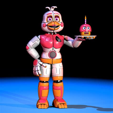 Funtime Chica Extras Render By The Smileyy On Deviantart