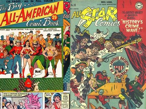 Daves Comic Heroes Blog Justice Society Of America Adds