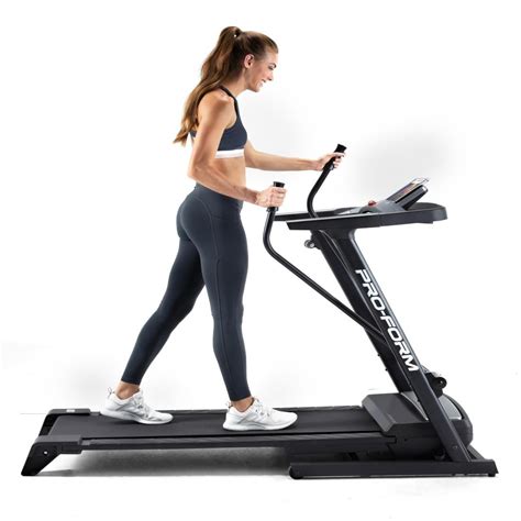 Proform Crosswalk Lt Folding Treadmill With Upper Body Resistance Compatible With Ifit Personal