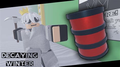 Decaying Winter Barrels Roblox Animation Youtube
