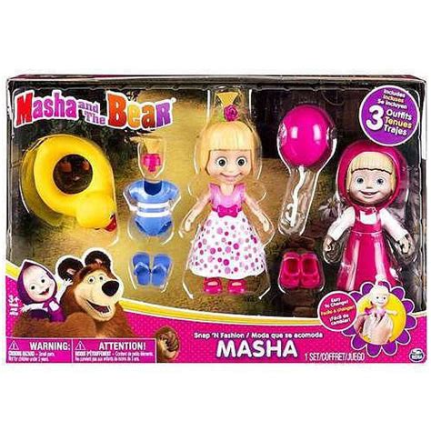New Spin Master Masha And The Bear Snap N Fashion Playset Masha 1844373237