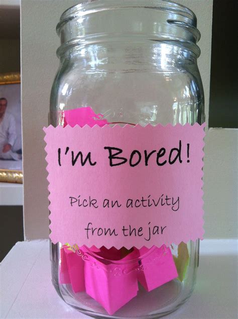 Im Bored Jar Bored Jar Summer Activities For Kids Im Bored