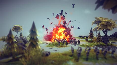 Besiege Video Games Explosion Wallpapers Hd Desktop