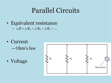 How To Calculate Voltage In Parallel Circuit Wiring Flow Line
