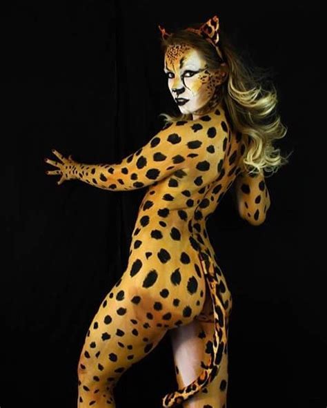 Cheetah Bodyart Bodypaint Photoshoot Model Photographer