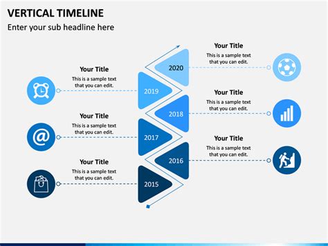 Vertical Timeline Powerpoint Template