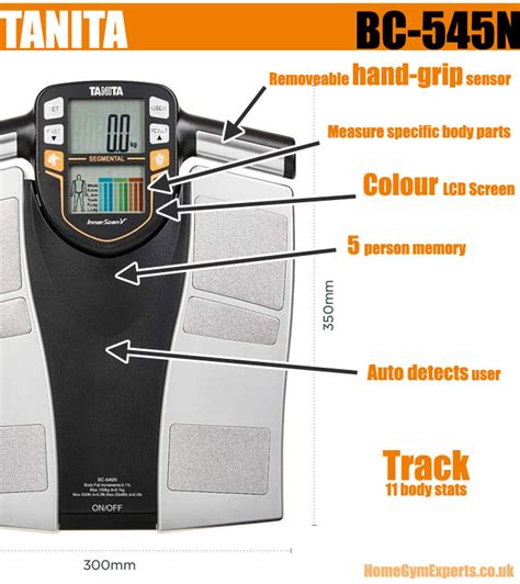 tanita body composition scales review bc 545n uk 2021