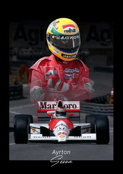 Ayrton Senna Posters And Prints By Nueman Printler